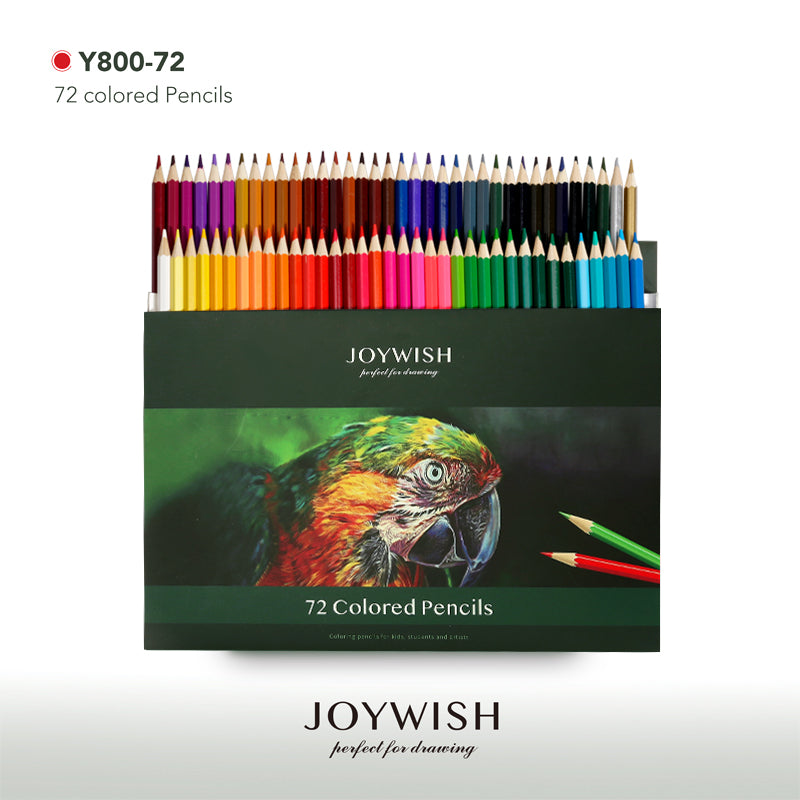 JOYWISH Parrot Colored Pencil Set Packaging on a White Background
